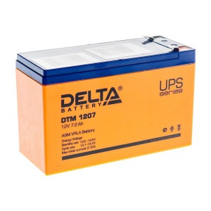 Аккумулятор 12V7.2Ah DELTA DTM-1207