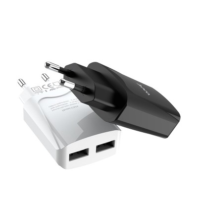 Адаптер питания с USB HOCO C52A Authority power (2.1А)