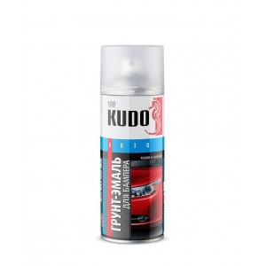 Краска спрей для бампера KUDO Auto Черная (9005) 520мл