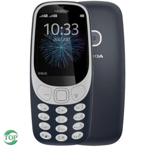 Телефон мобильный Nokia 3310 (2.4", 2SIM, 1200mA) Синий